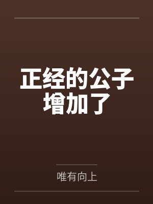 正经的公子增加了 正经的公子增加了
