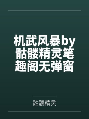 机武风暴by骷髅精灵笔趣阁无弹窗